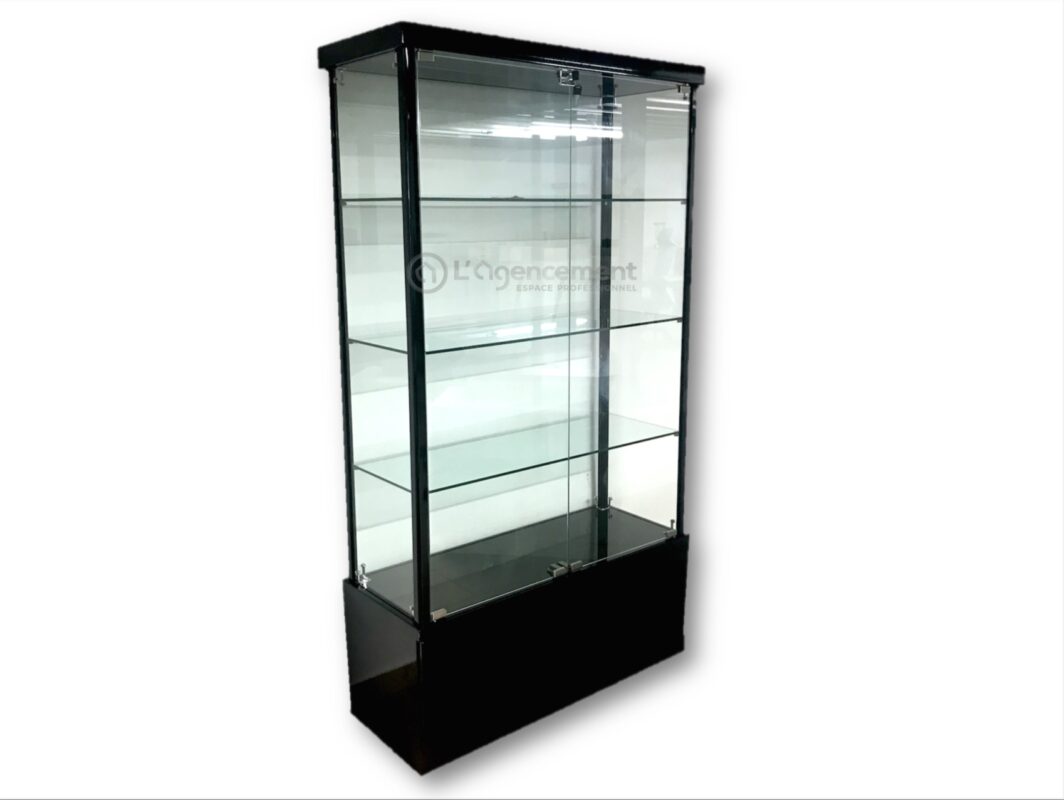 VITRINE NOIRE H.180CM