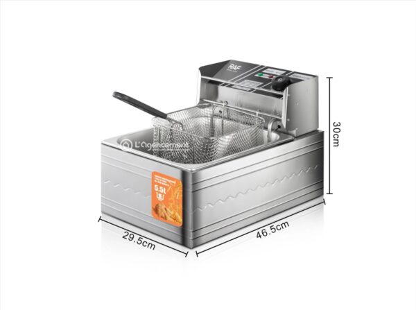 FRITEUSE ELECTRIQUE 5,5L 2500W – Image 2