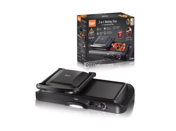 PLANCHA ELECTRIQUE 2EN1 1600W (ARRIVAGE EN-COURS)